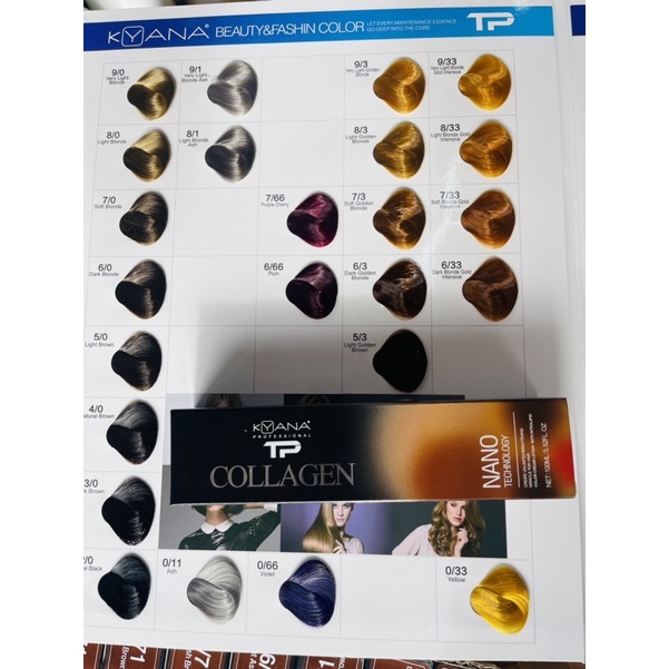 Nhuộm Collagen Kyana TEPI HE 100ml