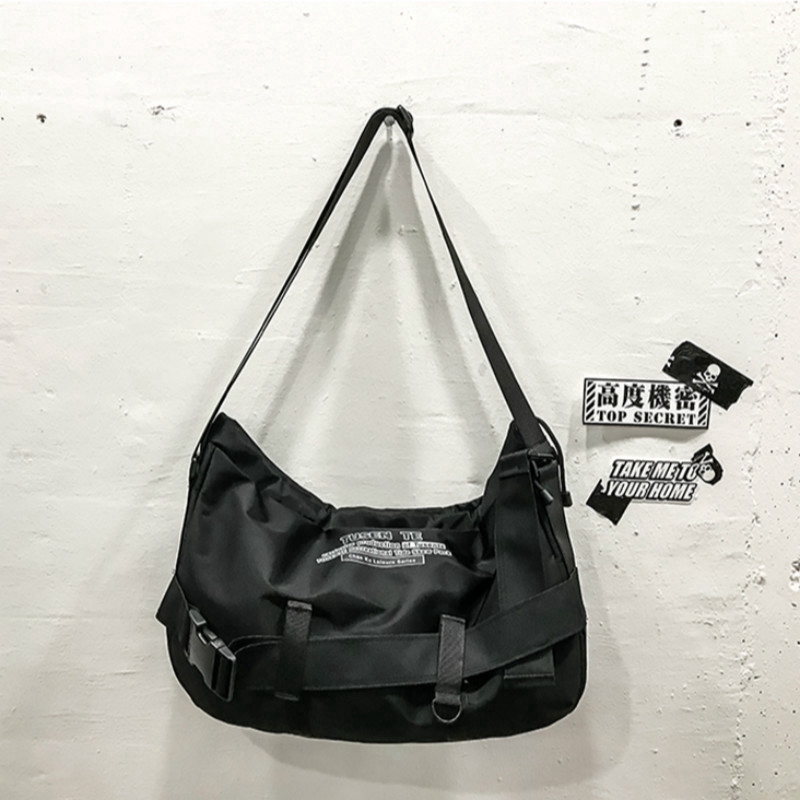 Big Capacity Nylon Ulzzang Korean Fashion Men tote &amp;Sling &amp; Shoulder &amp; Crossbody &amp; Messager Bag Birthday gift