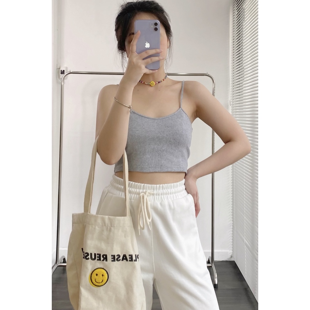 Áo hai dây croptop CROPPED CAMISOLE