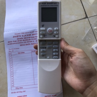 Khiển điều hoà máy sharp(tốt)