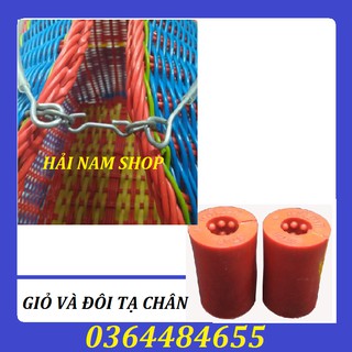 [TTT123] COMBO GIỎ VẬN CHUYỂN VÀ ĐÔI TẠ CHÂN CHO GÀ-515