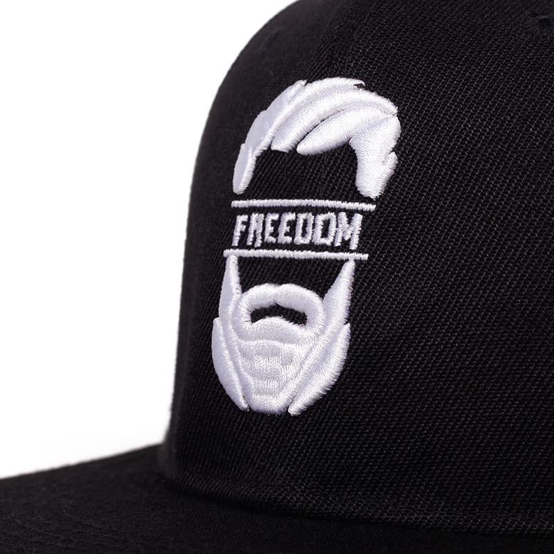 Mũ lưỡi trai thêu chữ phong cách hip hop thời trang cho nam và nữ