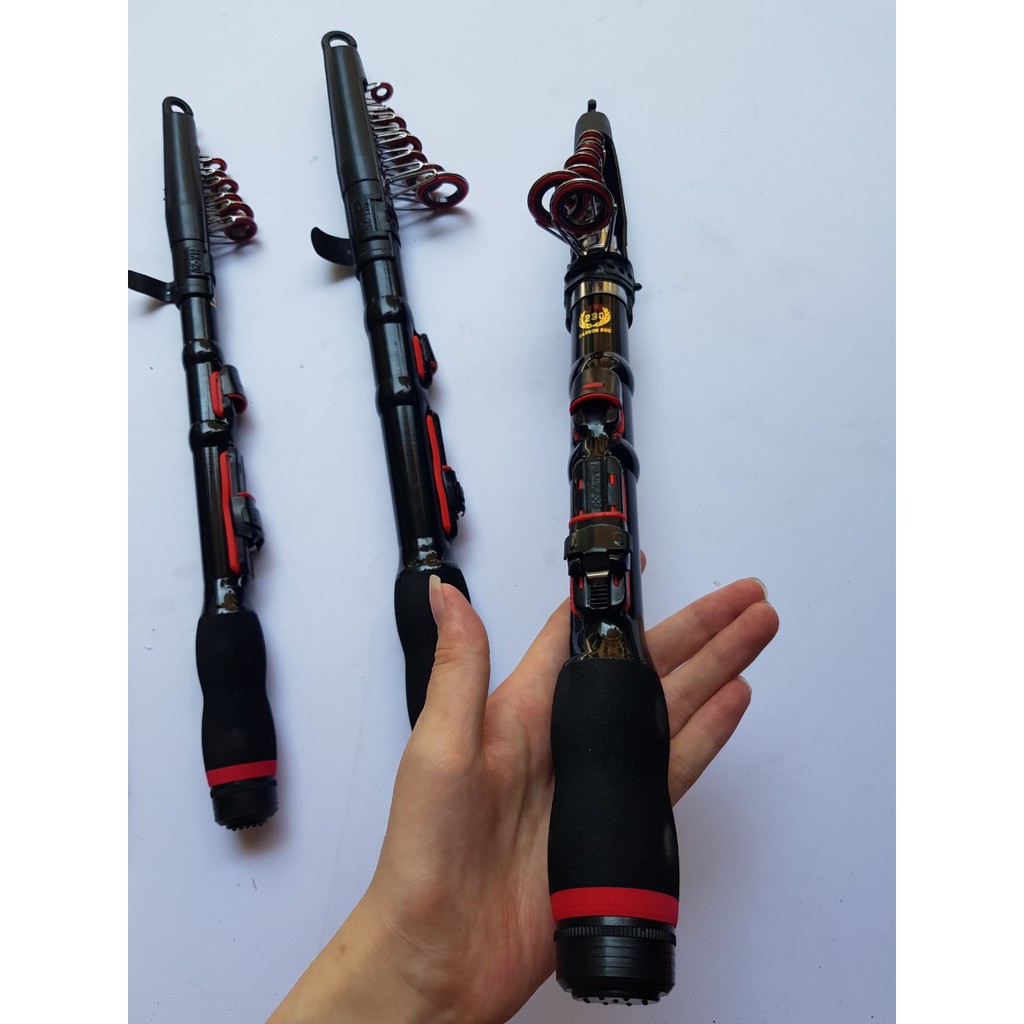 Cần Câu Cá Du Lịch Rút Gọn 30cm_ Cần Câu Cá