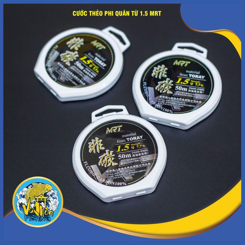 Dây Cước Thẻo Câu Đài Carbon Chất Lượng Cao PHI QUÂN MRT  - Vũ Môn Fishing