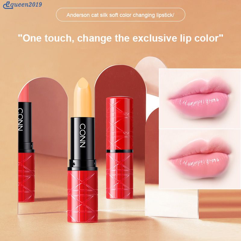 【Ready Stock】 Waterproof Long Lasting Nutritious Lip Balm Lips Moisturizer, Magic Temperature Color Change Lipstick For Women 【queen2019】
