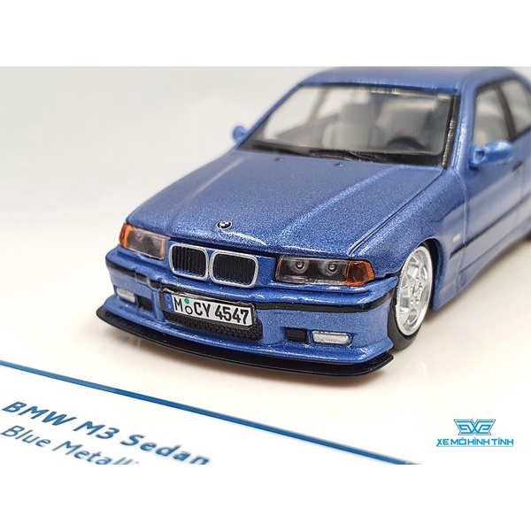 Xe Mô Hình BMW M3 Sedan Tỉ lệ 1:64 Hãng sản xuất Werk83 ( Xanh )