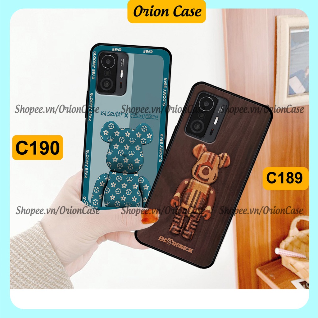 Ốp lưng Xiaomi Mi 11T - Mi 11T Pro in hình bearbrick 3D thời trang, cá tính. ốp chống sốc, bền đẹp