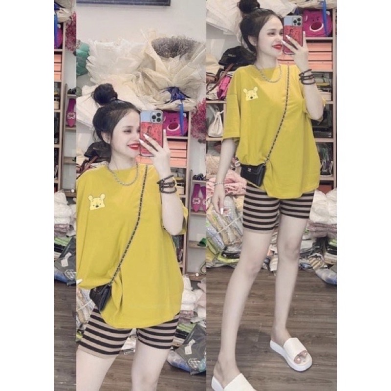 Set gấu ngố thêu nhà e giá rẻ lại còn đẹp ạ _MooN shop ảnh sàn thật 1000%