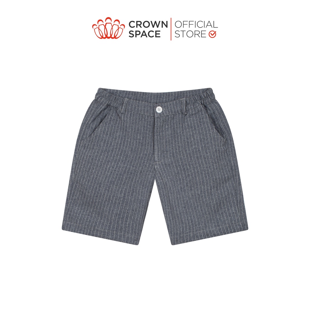 Quần sooc cho bé trai Crown Space CKBSGC2680802 size 19-27kg rộng rãi, thoáng mát