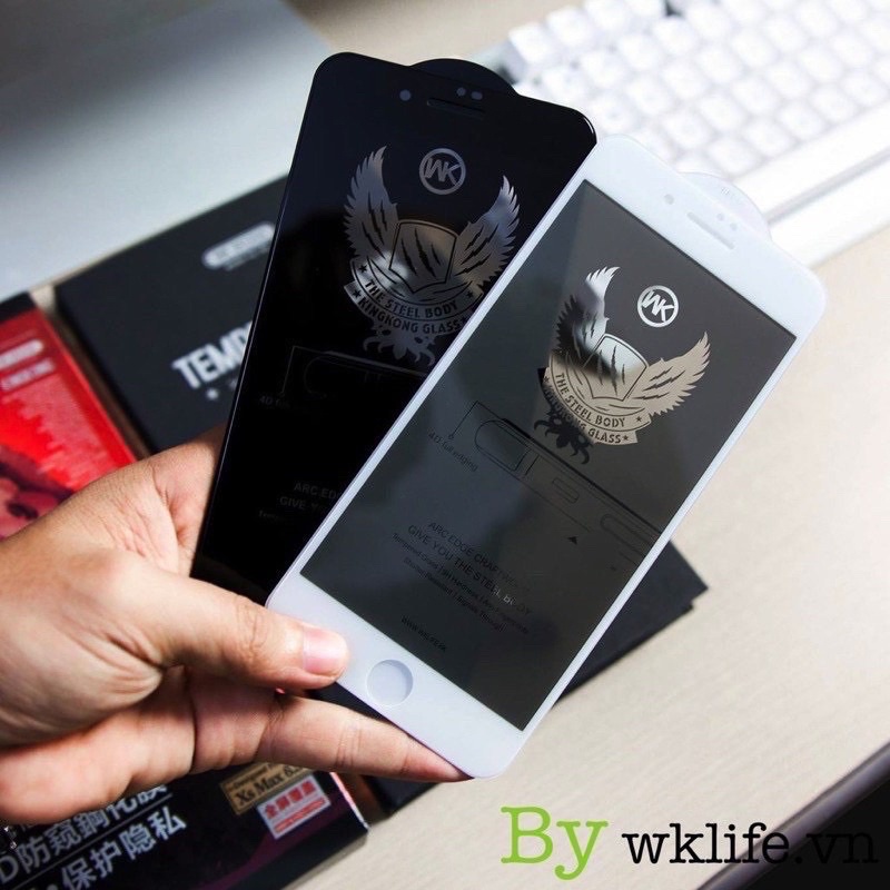 Kính Cường lực kingkong chống nhìn trộm- Full màn - dành cho iphone 7P đến 14Promax