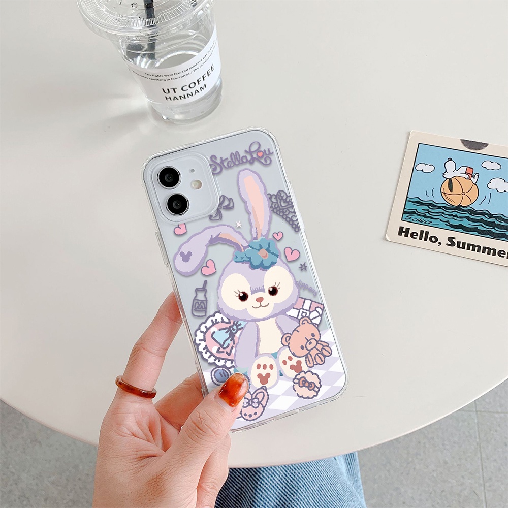 Ốp Điện Thoại Tpu Mềm Chống Sốc In Hình Thỏ Disney Cho iPhone 11 12 13 pro max XS X XR XSMax 7 8 6 6s plus 5 4 SE 2020