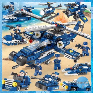 ĐỒ CHƠI LẮP RÁP XE CẢNH SÁT C005 - LEGO SIÊU RẺ (GIADUNGSIEUREHCM)