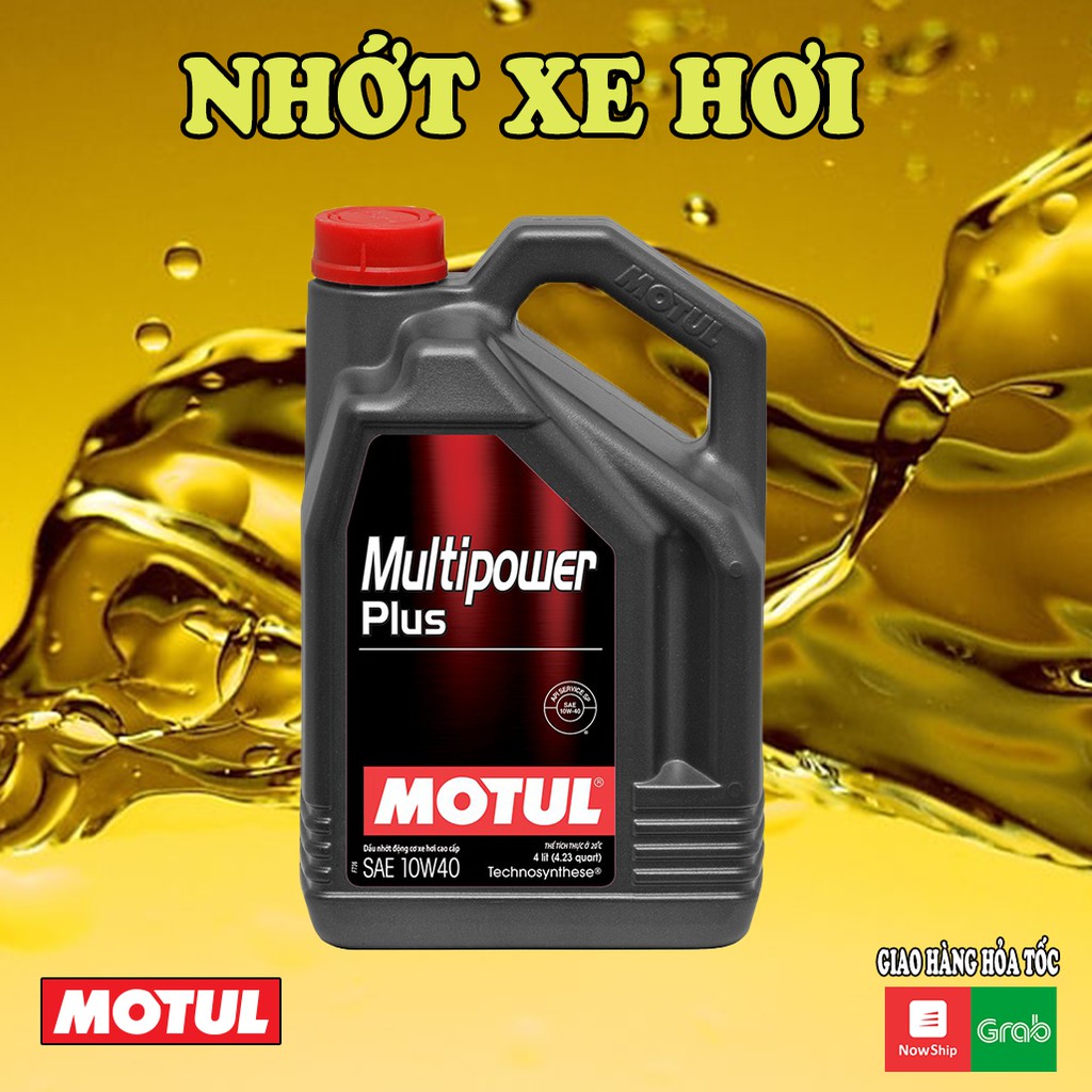 Nhớt Xe Hơi Bán Tổng Hợp Motul Multipower Plus 10w40