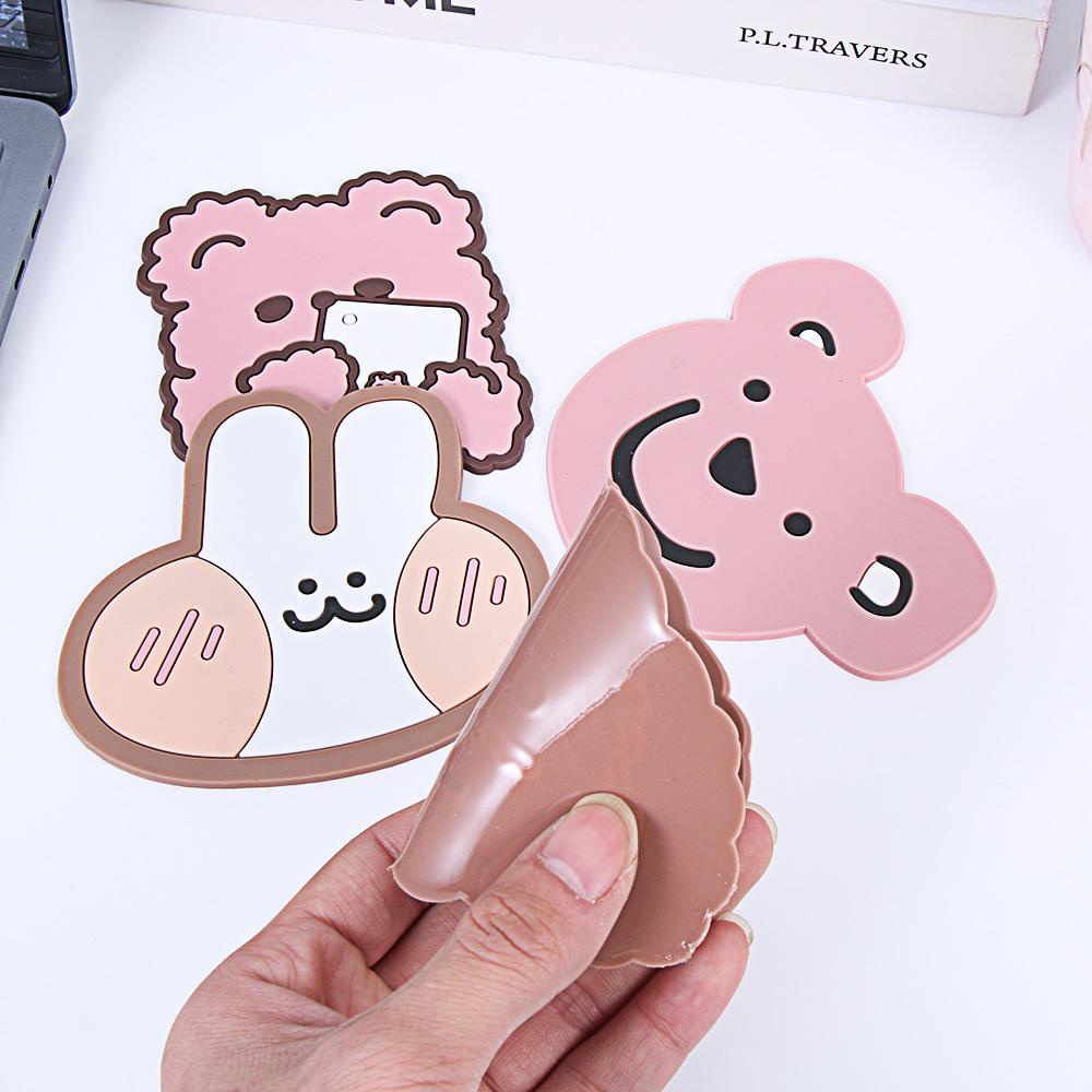 Đệm Lót Cốc Trà Sữa Cà Phê Cách Nhiệt Hình Động Vật Dễ Thương
