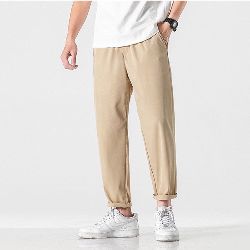 Quần Tây Âu Chinos Nam Dáng Baggy Trơn Đơn Giản 3 Màu Basic Dễ Mặc SEPTEMBERGIRL1989 JOGGER NAM 9000066C3 | BigBuy360 - bigbuy360.vn