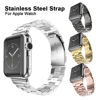 Dây đeo bằng thép không gỉ cho đồng hồ thông minh Apple series 4