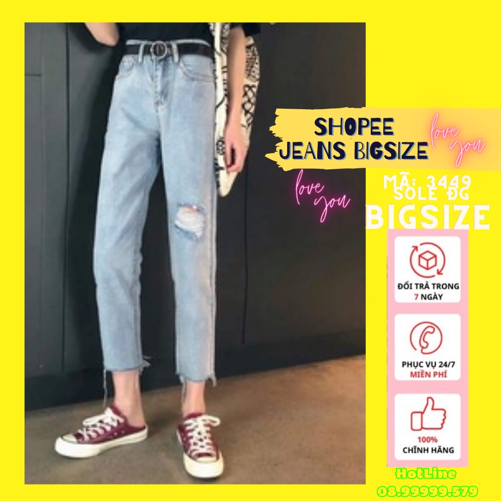 Bigsize [Size 30-36] Quần Baggy Form Rộng, Lưng Cao Trên Rốn, Mông Đùi Rộng, Không Co Giãn
