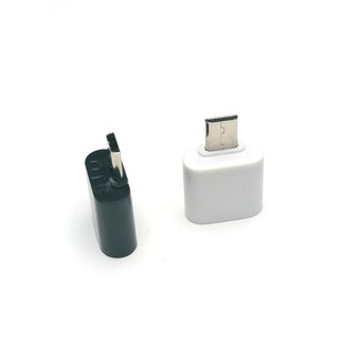 Jack chuyển đổi OTG microUSB android V8 sang USB