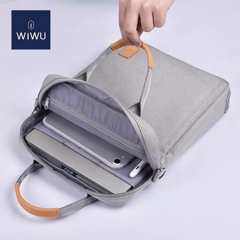 Túi đeo dọc chống thấm nước WIWU Pioneer 12.9’ Tablet Bag cho Ipad - Macbook