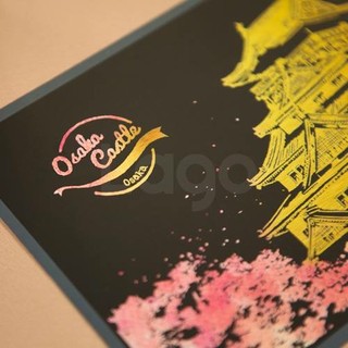 Tranh cạo Hàn Quốc - Ver Sakura