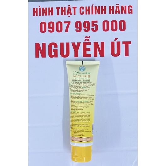 sữa rữa mặt hạt nghệ thorakao 100g lá nghệ