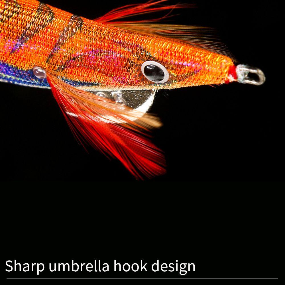 MUVAKO Mồi Câu Cá Hình Tôm Dạ Quang 130mm 20g