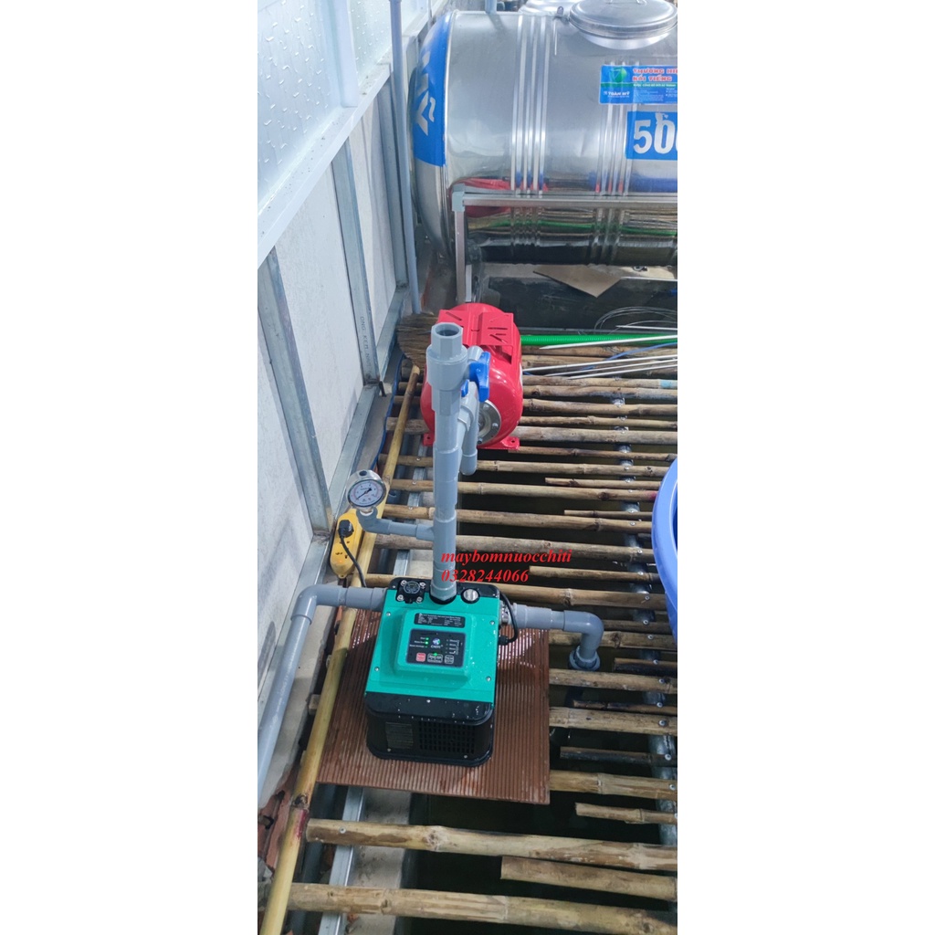 480W 25JDTK-480A CHITI Bơm tăng áp thông minh, bơm thông minh hộp vuông đặt trời