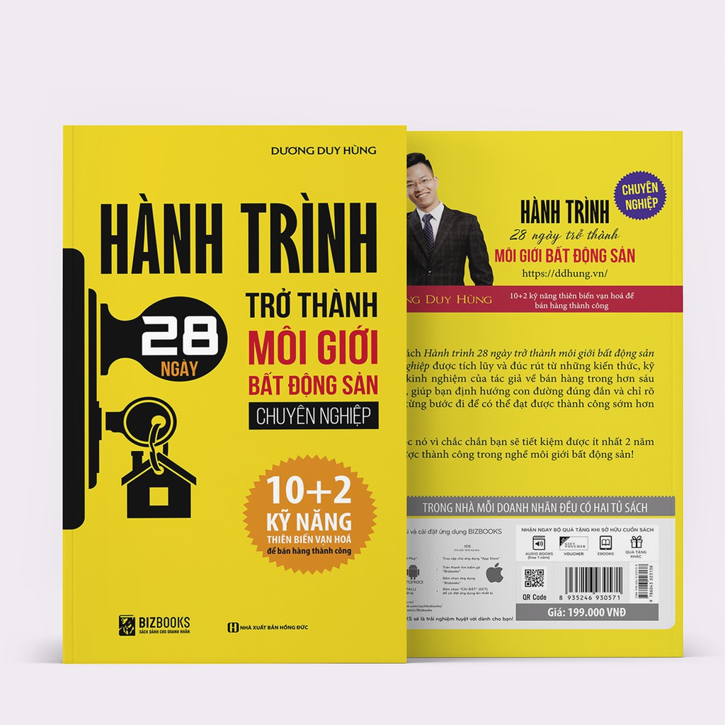 Sách - BIZBOOKS - Hành Trình 28 Ngày Trở Thành Môi Giới Bất Động Sản Chuyên Nghiệp | BigBuy360 - bigbuy360.vn