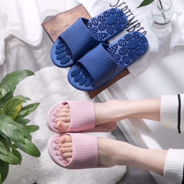 Dép đi trong nhà nam nữ Massage chân