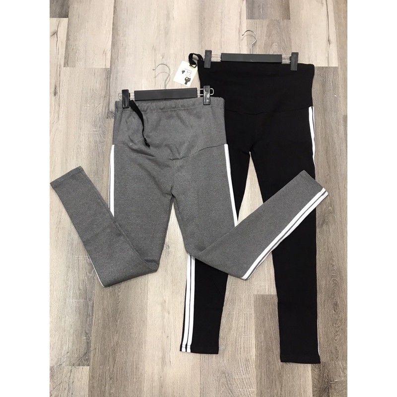 Quần Legging Bầu Lót Nỉ Siêu Ấm Hàng Đẹp Loại 1