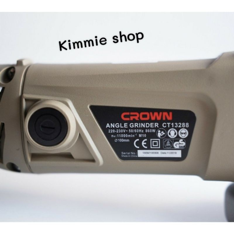 Máy mài góc CROWN CT13288
