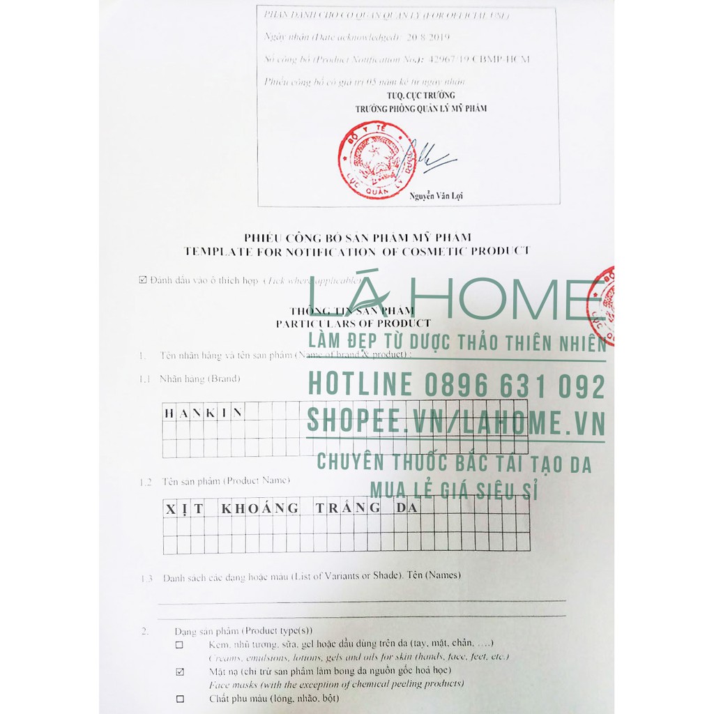 Xịt Khoáng Trắng Da Hoa Hồng LáHome cấp ẩm, kiềm dầu 100ml | BigBuy360 - bigbuy360.vn