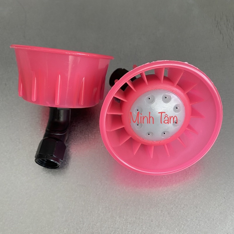 Béc loa phun thuốc có đầu chụp kết nối máy bơm mini