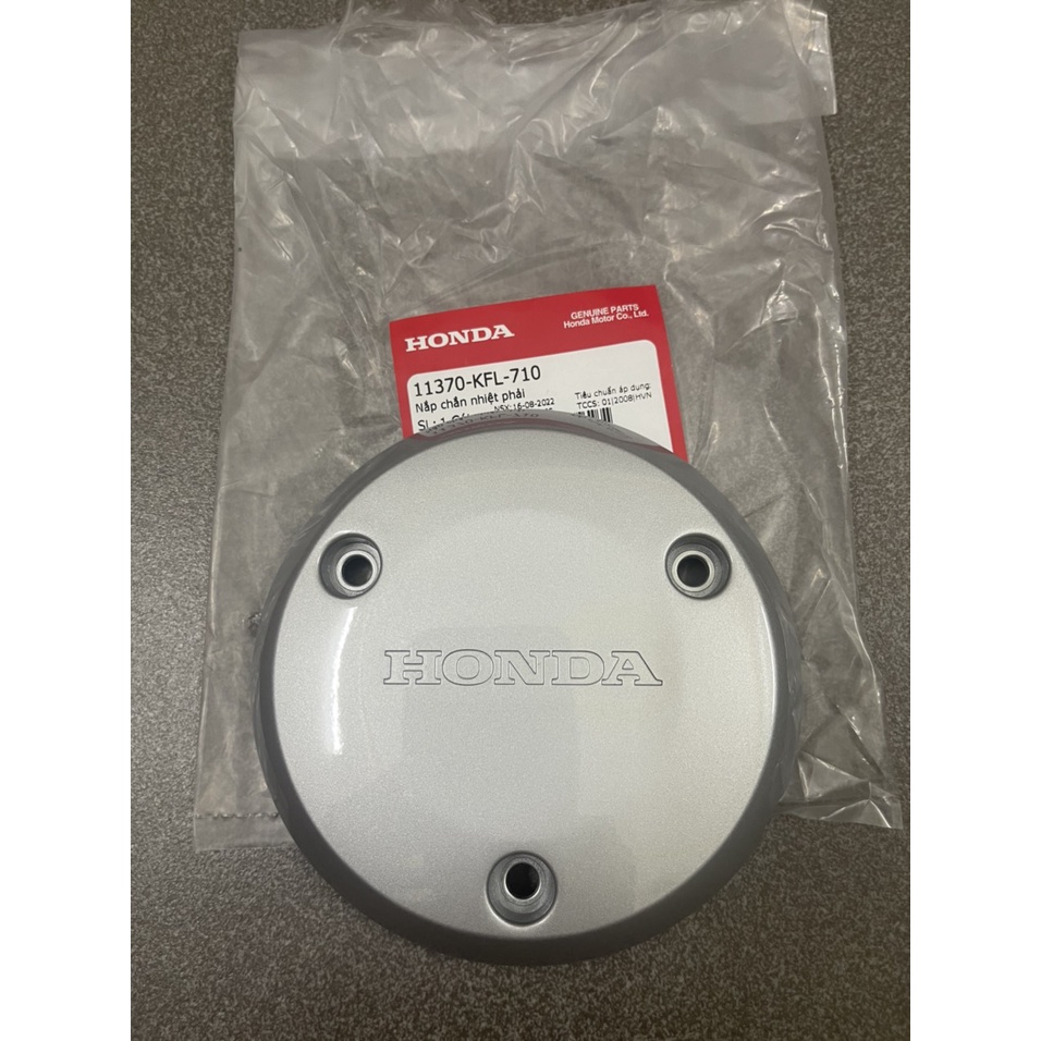 nắp tròn bên nồi nắp chắn nhiệt phải xe wave nhỏ zx 100 rs100 dream 100 hàng chính hãng 11370KFL710