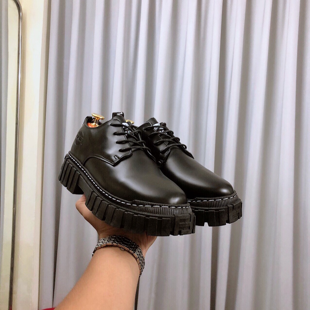 (VIDEO THẬT HÀNG TUYỂN CHỌN)  Giày Bốt dr martens JAM thấp cổ tăng chiều cao 6 cm INF1