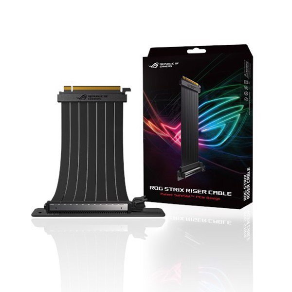 Cáp nối dài Riser Asus ROG Strix 240 mm PCI-E 3.0 x 16 - Bảo hành chính hãng 12 Tháng