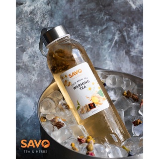 Trà Warming tea SAVO - Trà thảo mộc (trà đen, gừng, hoa cúc, vỏ cam)