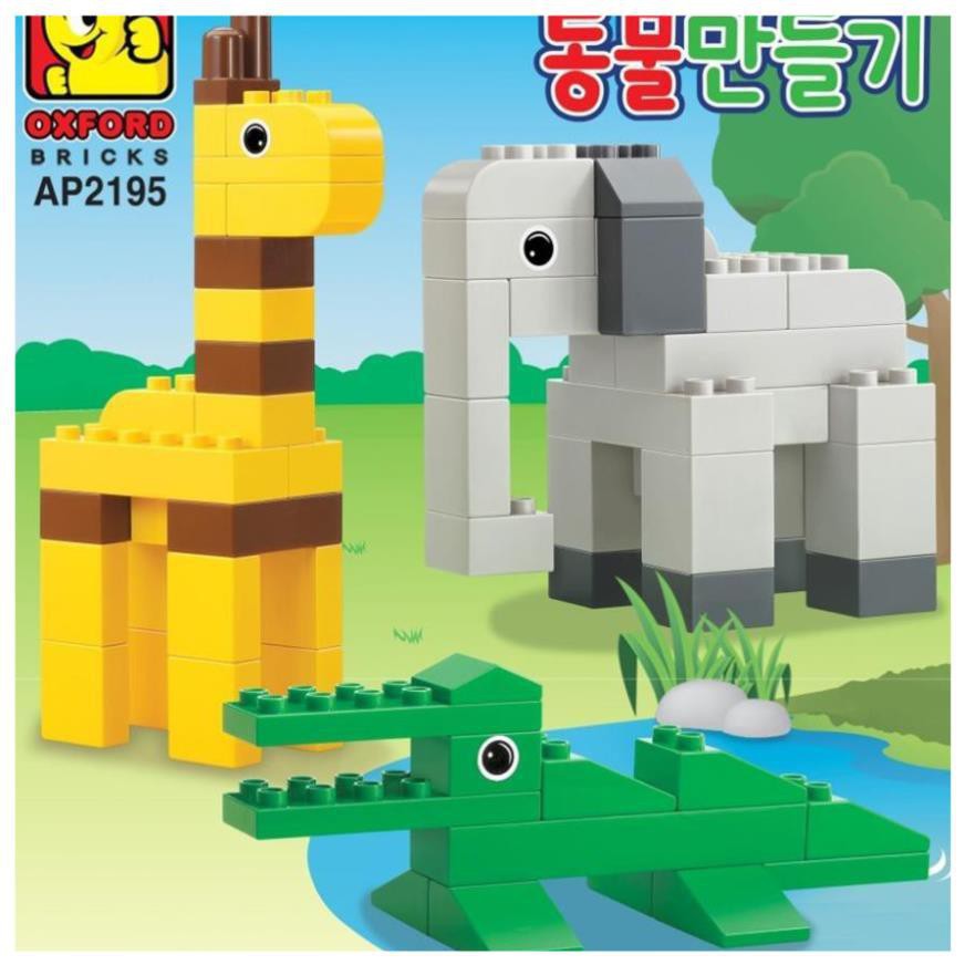 Bộ Đồ Chơi Lego Thông Minh Cho Bé 3 Tuổi - Lego Xếp Hình 66 Chi Tiết Cỡ Lớn Dành Cho Trẻ Em Oxford AP2195 - Nhập khẩu