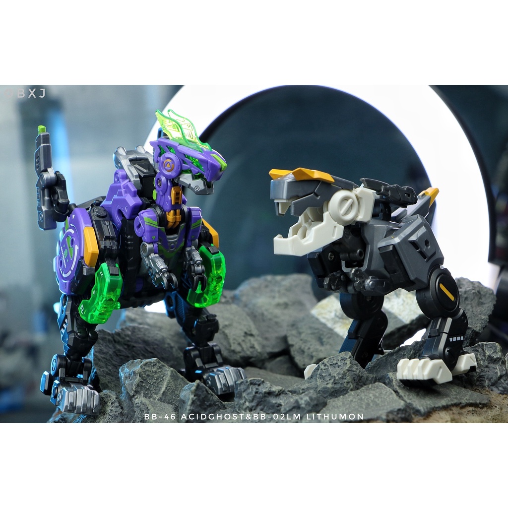 Set mô hình 52Toys Beastbox BB-46 ACIDGHOST ＆ BB-02LM LITHIUMON