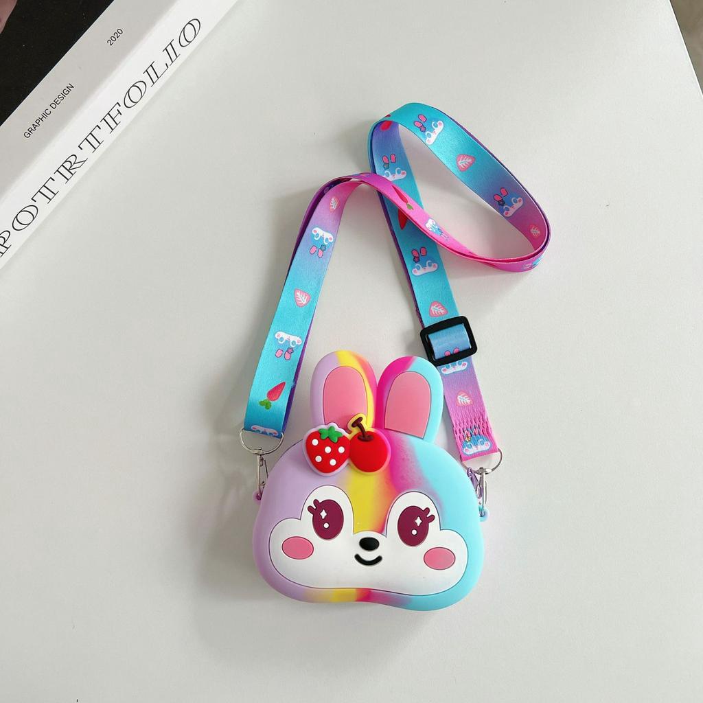 Túi Đeo Chéo Thỏ Sắc Màu PK237 Cho Bé Gái - Jumping Beans Official Store