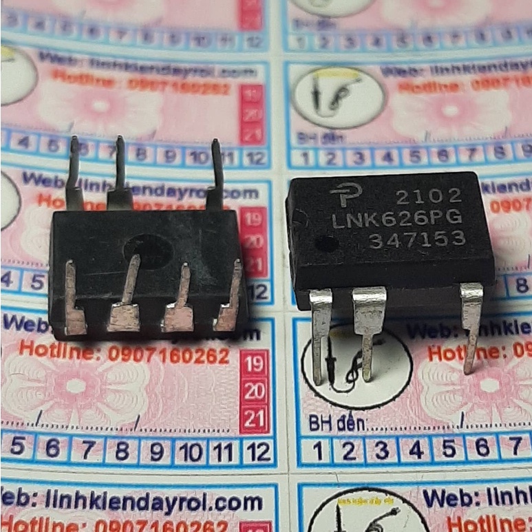 Linh kiện điện tử LNK626 LNK626PG DIP-7 chính hãng P