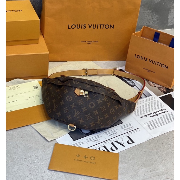 túi bao tử lv unisex nam nữ đều đeo được
