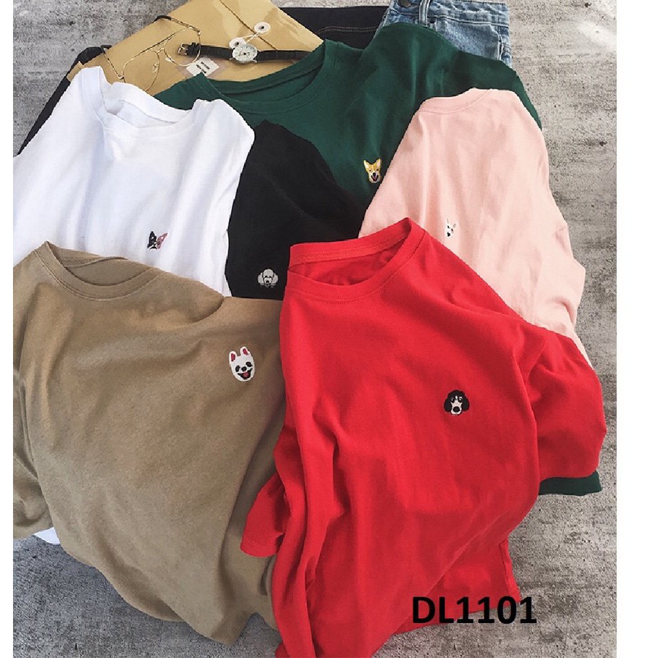 ÁO THUN PHONG RỘNG COTTON XỊN HỌA TIẾT THÚ CUTE