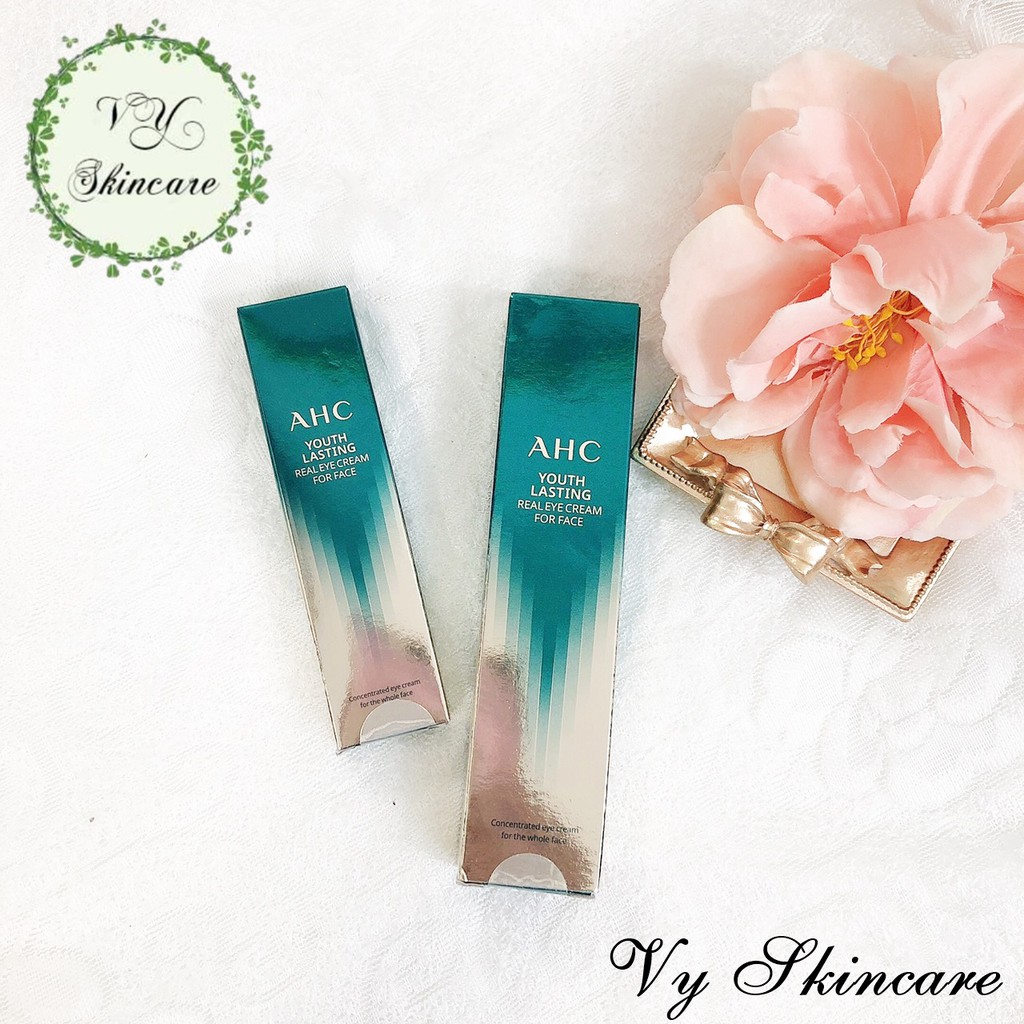 Kem mắt AHC Lasting Real Eye Cream For Face ( mẫu mới )