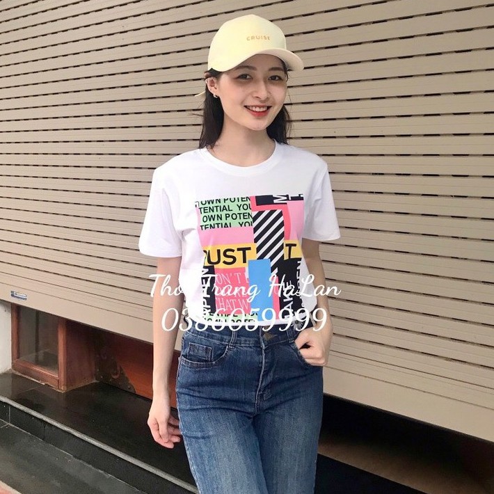 Áo Stra thun xuất phông cotton sang xịn mịn cao cấp