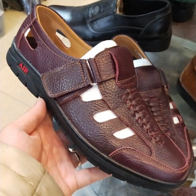 Giày rọ nam da bò quai to  Hàng VNXK