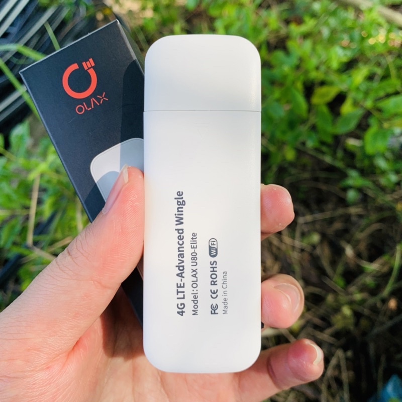 Phát Wifi 4G Olax U80 Elite Chuẩn LTE , Tốc Độ Cao 150Mbps , Chính Hãng