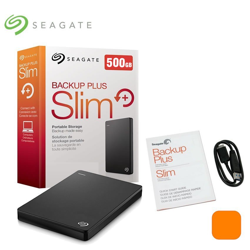 [FreeShip Toàn Quốc] Ổ CỨNG HDD DI ĐỘNG 500GB SEAGATE BACKUP SLIM - BH 24 THÁNG