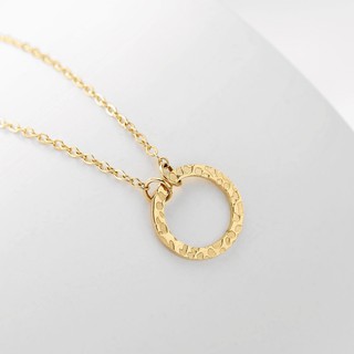 Dây chuyền mặt tròn cá tính cho nữ