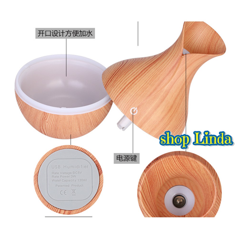 Máy phun sương hơi nước mini để bàn tiện lợi